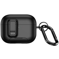 Ударостійкий футляр для Samsung Galaxy Buds 3 / 3 Pro Dux Ducis Armor Series, TPU+PC, Чорний