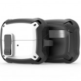 Ударостійкий футляр для Samsung Galaxy Buds 3 / 3 Pro Dux Ducis Protective Case, TPU+PC, Білий / Чорний Ударостійкий футляр для Samsung Galaxy Buds 3 / 3 Pro Dux Ducis Protective Case, TPU+PC, Білий / Чорний