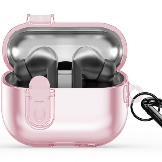 Ударостійкий футляр Dux Ducis Transparent Case для Samsung Galaxy Buds 3 / 3 Pro Pink
