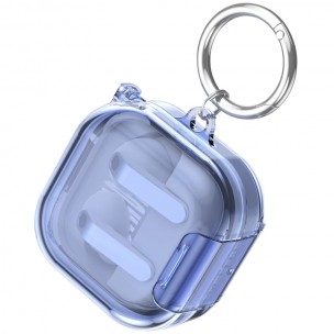 Футляр Crystal Lock Series для Samsung Galaxy Buds 4 / 4 Pro Blue Футляр Crystal Lock Series для Samsung Galaxy Buds 4 / 4 Pro Blue