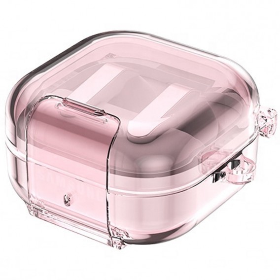 Футляр Crystal Lock Series для Samsung Galaxy Buds 4 / 4 Pro Pink