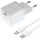 МЗП Baseus Palm Fast Charger 20W (1USB-C) + кабель Type-C to Type-C (P10111602) Moon White