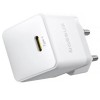 МЗП Baseus Palm Fast Charger 20W (1USB-C) + кабель Type-C to Type-C (P10111602) Moon White