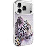 Чехол для iPhone 18 Pro / iPhone 17 Pro TPU+PC Crystal Hunt with Magnetic Fit White