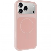 Чехол для iPhone 18 Pro / iPhone 17 Pro Silk Duo Color (AA) NO LOGO with Magnetic Fit Pink