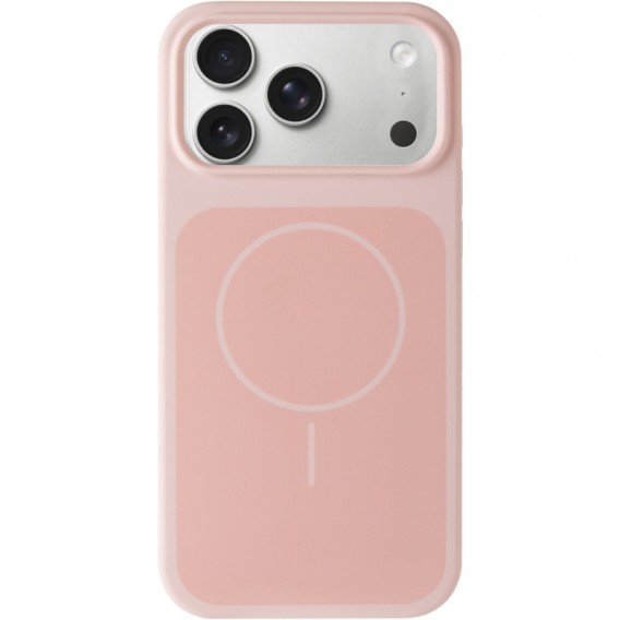 Чохол для iPhone 18 Pro / iPhone 17 Pro Silk Duo Color (AA) NO LOGO with Magnetic Fit Pink