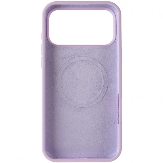 Чохол для iPhone 18 Pro / iPhone 17 Pro Silk Duo Color (AA) NO LOGO with Magnetic Fit Lilac