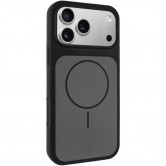 Чехол для iPhone 18 Pro / iPhone 17 Pro Silk Duo Color (AA) NO LOGO with Magnetic Fit Black Чехол для iPhone 18 Pro / iPhone 17 Pro Silk Duo Color (AA) NO LOGO with Magnetic Fit Black