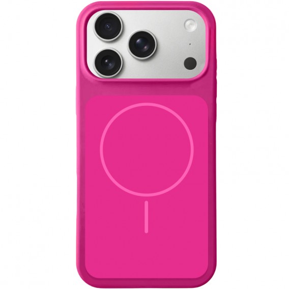 Чохол Silk Duo Color (AA) NO LOGO with Magnetic Fit для Apple iPhone 17 Pro Max (6.9") Dragon Fruit