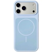 Чохол Silk Duo Color (AA) NO LOGO with Magnetic Fit для Apple iPhone 17 Pro Max (6.9") Sky Blue