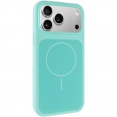 Чехол Silk Duo Color (AA) NO LOGO with Magnetic Fit для Apple iPhone 17 Pro Max (6.9") Turquoise