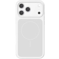 Чохол Silk Duo Color (AA) NO LOGO with Magnetic Fit для Apple iPhone 17 Pro Max (6.9") White