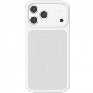 Чехол Silk Duo Color (AA) NO LOGO with Magnetic Fit для Apple iPhone 17 Pro Max (6.9") White