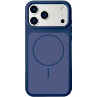 Чохол Silk Duo Color (AA) NO LOGO with Magnetic Fit для Apple iPhone 17 Pro Max (6.9") Midnight Blue