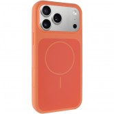 Чехол Silk Duo Color (AA) NO LOGO with Magnetic Fit для Apple iPhone 17 Pro Max (6.9") Orange