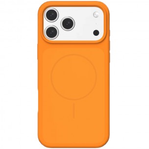 Чехол Silk Duo Color (AA) NO LOGO with Magnetic Fit для Apple iPhone 17 Pro Max (6.9") Orange