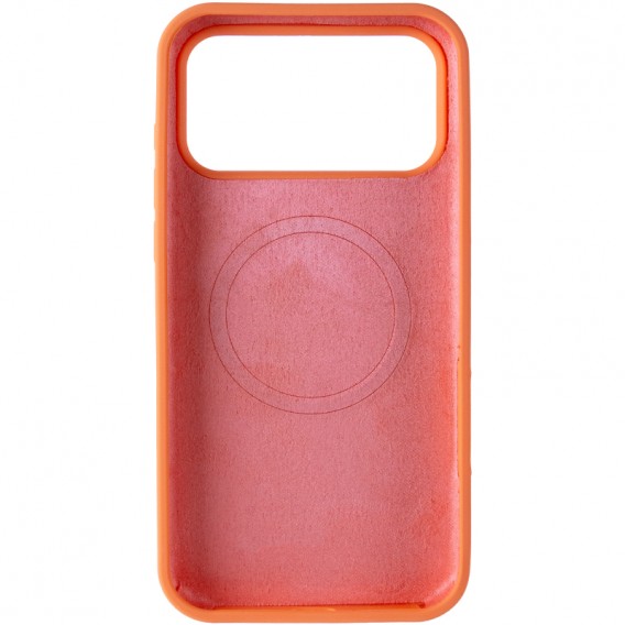Чохол Silk Duo Color (AA) NO LOGO with Magnetic Fit для Apple iPhone 17 Pro Max (6.9") Orange - зображення 2 