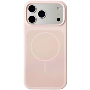 Чохол для iPhone 17 Pro Max силіконовий Silk Duo Color з MagSafe, рожевий
