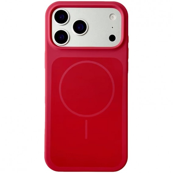 Чохол Silk Duo Color (AA) NO LOGO with Magnetic Fit для Apple iPhone 17 Pro Max (6.9") Red