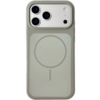 Чохол Silk Duo Color (AA) NO LOGO with Magnetic Fit для Apple iPhone 17 Pro Max (6.9") Gray