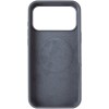 Чохол-накладка для iPhone 18 Pro Max / 17 Pro Max Epik Silk Duo Color (AA) No Logo Magnetic Fit, Силікон, Сірий / Gray