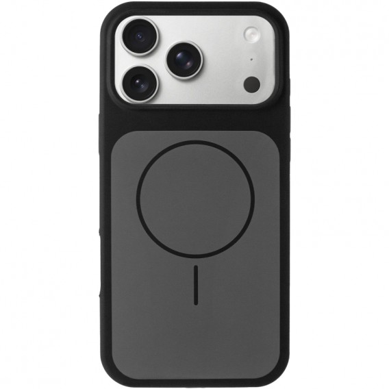 Чохол-накладка для iPhone 18 Pro Max / 17 Pro Max Epik Silk Duo Color (AA) No Logo Magnetic Fit, Силікон, Чорний / Black Чохол-накладка для iPhone 18 Pro Max / 17 Pro Max Epik Silk Duo Color (AA) No Logo Magnetic Fit, Силікон, Чорний / Black