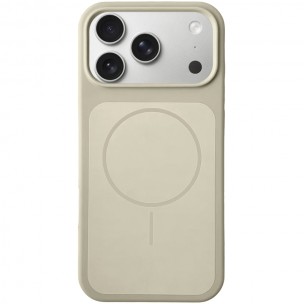 Чехол Silk Duo Color (AA) NO LOGO with Magnetic Fit для Apple iPhone 17 Pro Max (6.9") Antique White