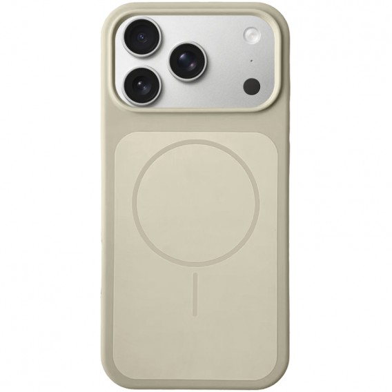 Чохол Silk Duo Color (AA) NO LOGO with Magnetic Fit для Apple iPhone 17 Pro Max (6.9") Antique White