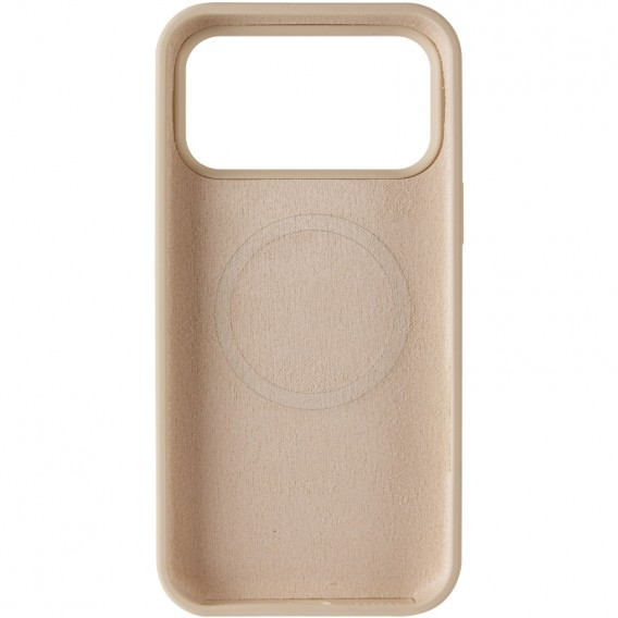 Чохол-накладка для iPhone 18 Pro Max / 17 Pro Max Epik Silk Duo Color (AA) No Logo Magnetic Fit, Силікон, Білий / Antique White Чохол-накладка для iPhone 18 Pro Max / 17 Pro Max Epik Silk Duo Color (AA) No Logo Magnetic Fit, Силікон, Білий / Antique White