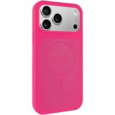 Чехол Silk Duo Color (AA) NO LOGO with Magnetic Fit для Apple iPhone 17 Pro Max (6.9") Barbie Pink
