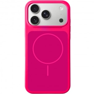 Чехол Silk Duo Color (AA) NO LOGO with Magnetic Fit для Apple iPhone 17 Pro Max (6.9") Barbie Pink