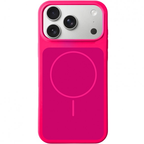 Чохол Silk Duo Color (AA) NO LOGO with Magnetic Fit для Apple iPhone 17 Pro Max (6.9") Barbie Pink