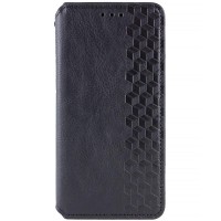 Чехол-книжка из искусственной кожи GETMAN Cubic для iPhone 12 / iPhone 12 Pro, черный Чехол-книжка из искусственной кожи GETMAN Cubic для iPhone 12 / iPhone 12 Pro, черный