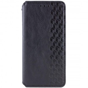 Шкіряний чохол-книжка GETMAN Cubic (PU) для Apple iPhone 12 Pro / 12 (6.1") Чорний