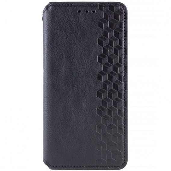Шкіряний чохол-книжка GETMAN Cubic (PU) для Apple iPhone 12 Pro / 12 (6.1") Чорний