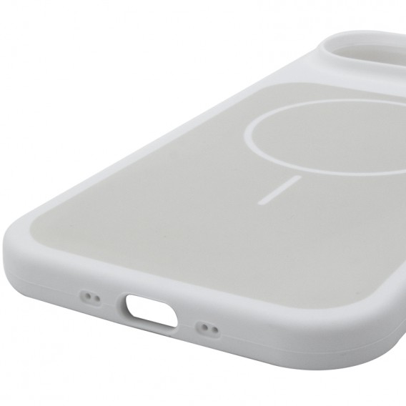 Чохол Silk Duo Color (AA) NO LOGO with Magnetic Fit для Apple iPhone 17 Air (6.5") White Чохол Silk Duo Color (AA) NO LOGO with Magnetic Fit для Apple iPhone 17 Air (6.5") White