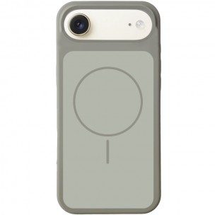 Чохол Silk Duo Color (AA) NO LOGO with Magnetic Fit для Apple iPhone 17 Air (6.5") Gray