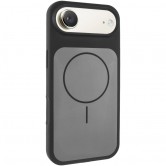 Чехол Silk Duo Color (AA) NO LOGO with Magnetic Fit для Apple iPhone 17 Air (6.5") Black