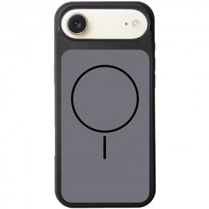Чохол Silk Duo Color (AA) NO LOGO with Magnetic Fit для Apple iPhone 17 Air (6.5") Black