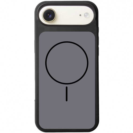 Чохол Silk Duo Color (AA) NO LOGO with Magnetic Fit для Apple iPhone 17 Air (6.5") Black
