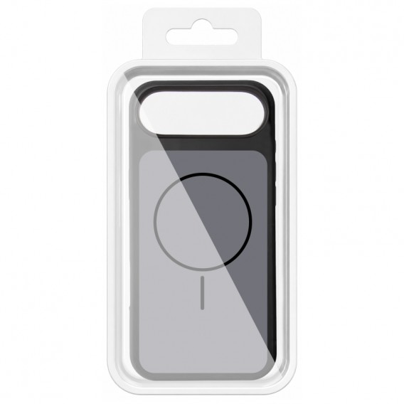 Чохол Silk Duo Color (AA) NO LOGO with Magnetic Fit для Apple iPhone 17 Air (6.5") Black Чохол Silk Duo Color (AA) NO LOGO with Magnetic Fit для Apple iPhone 17 Air (6.5") Black