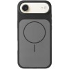 Чохол Silk Duo Color (AA) NO LOGO with Magnetic Fit для Apple iPhone 17 Air (6.5") Black