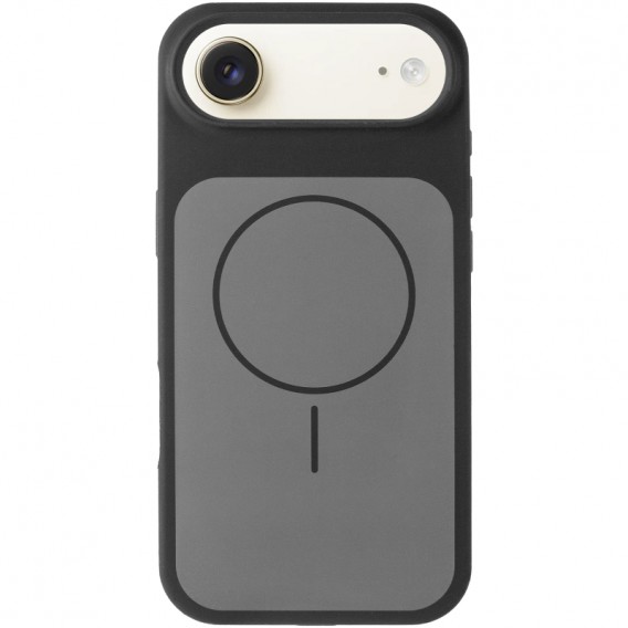 Чохол Silk Duo Color (AA) NO LOGO with Magnetic Fit для Apple iPhone 17 Air (6.5") Black