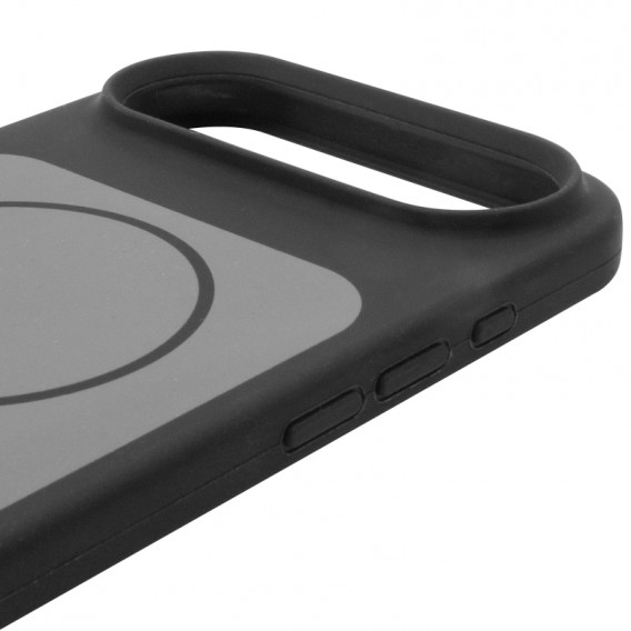 Чохол Silk Duo Color (AA) NO LOGO with Magnetic Fit для Apple iPhone 17 Air (6.5") Black