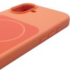 Чохол Silk Duo Color (AA) NO LOGO with Magnetic Fit для Apple iPhone 17 (6.3") Orange