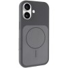 Чохол Silk Duo Color (AA) NO LOGO with Magnetic Fit для Apple iPhone 17 (6.3") Gray