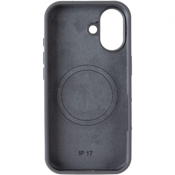 Чохол Silk Duo Color (AA) NO LOGO with Magnetic Fit для Apple iPhone 17 (6.3") Gray