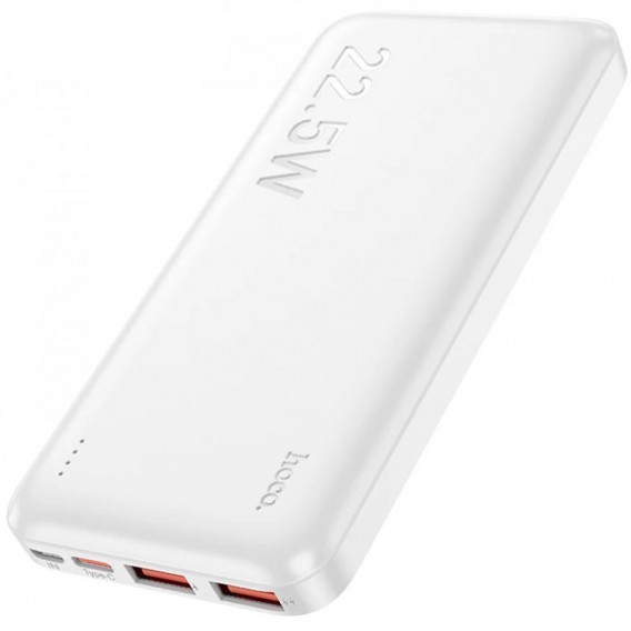 Портативний ЗП Power Bank Hoco J101 Astute PD20W+22.5W 10000 mAh White Портативний ЗП Power Bank Hoco J101 Astute PD20W+22.5W 10000 mAh White