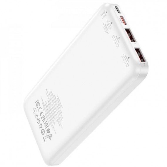Портативний ЗП Power Bank Hoco J101 Astute PD20W+22.5W 10000 mAh White Портативний ЗП Power Bank Hoco J101 Astute PD20W+22.5W 10000 mAh White