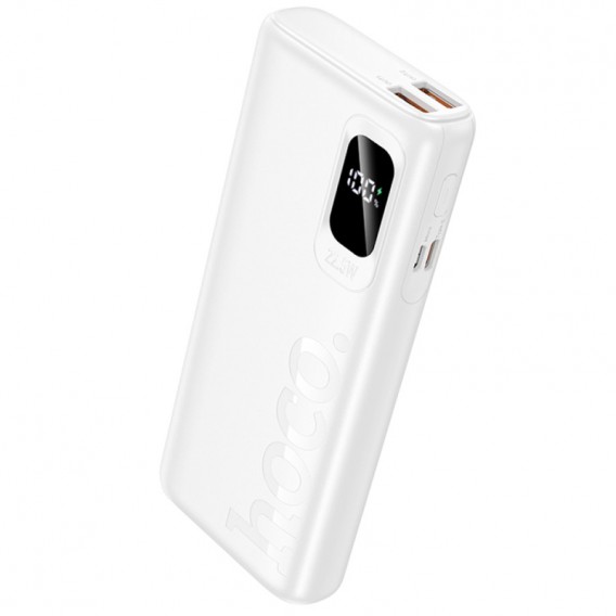 Портативний ЗП Power Bank Hoco J158 Pro Runner 22.5W+PD20W 10000 mAh White